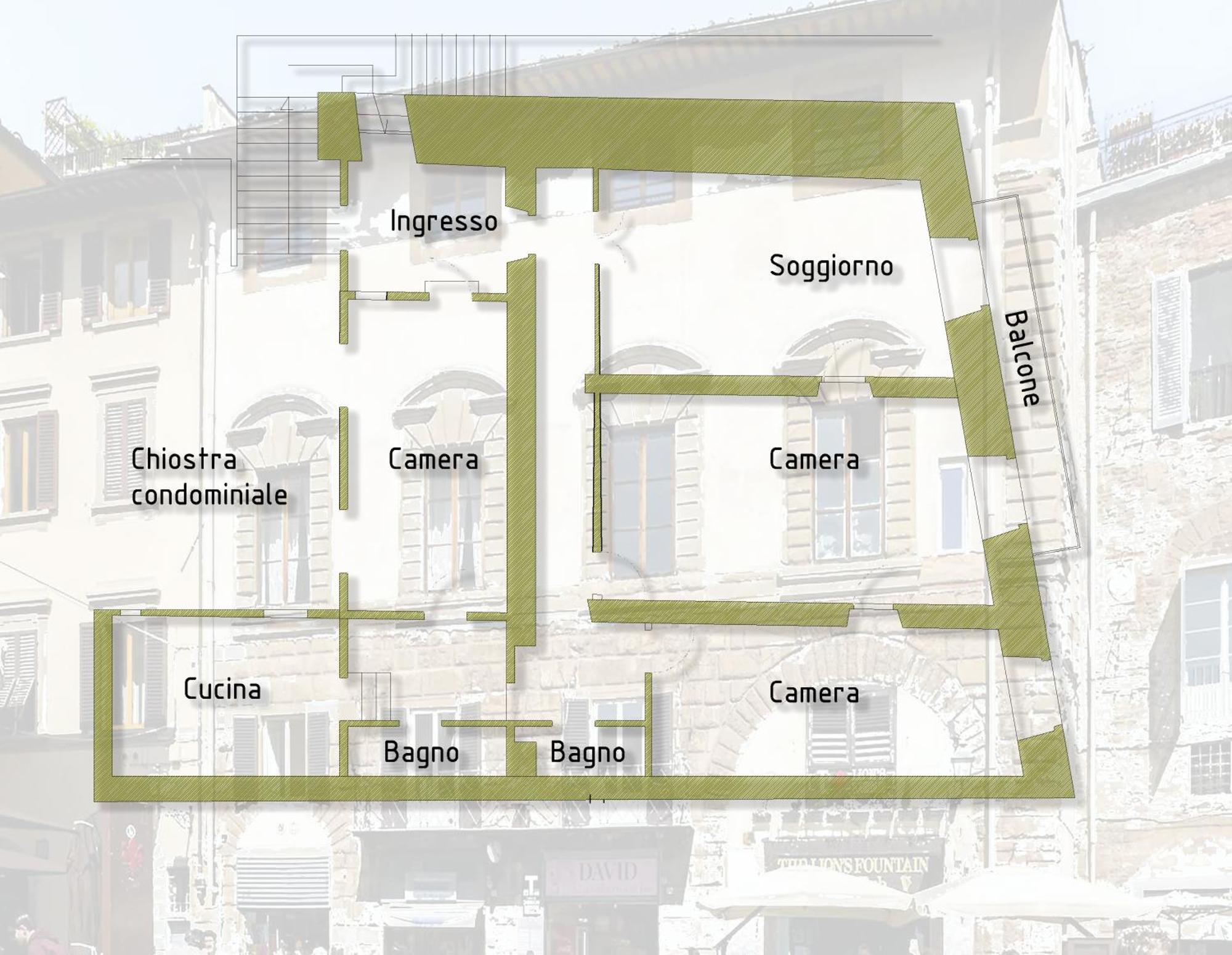 Apartamento Fiamma Florencia
